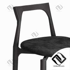 Барный стул Grey Bar Chair Fabric от Collector Studio