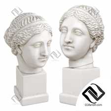 Скульптуры Head of Aphrodite