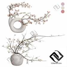 Ветка в вазе 07