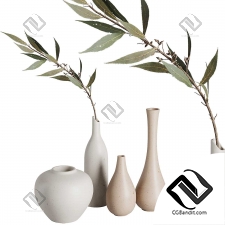 Ветка в вазе 04