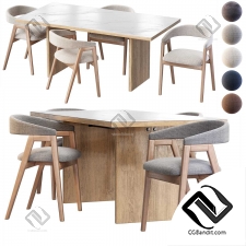 Стул Trevor и стол Оdri от Divan.ru