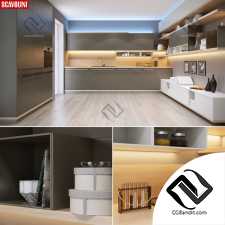 Кухня Kitchen furniture Scavolini Foodshelf