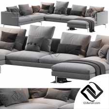 1333 Flamingo Zanotta Sofa