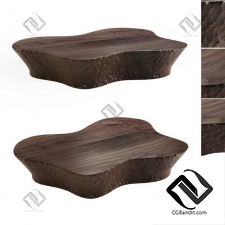 Столы Coffee Table with Hammered Wood