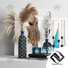 Декоративный набор Decor set  blue