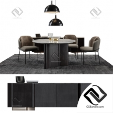 Мебель Furniture Decor Set Minotti Fil Noir