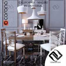 Стол и стул Table and chair CALIFORNIA MALIBU BY UNIVERSAL