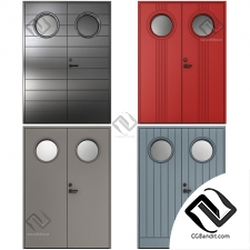 Металлические противопожарные двери Metal fire doors 03