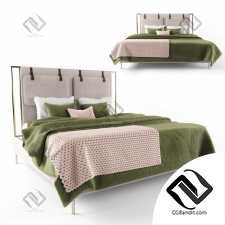 Кровать Bed Leigh Upholstered