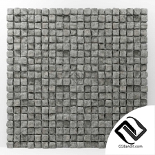 Stone cube granite panel n1