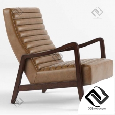 Кресла Elkan Modern Classic Camel Leather Brown