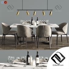 Стол и стул Table and chair Modern 2