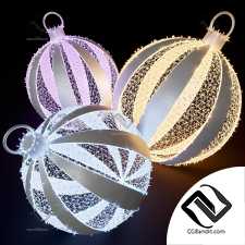 Уличное освещение Balls from garlands 02