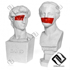 Скульптуры Venus and David