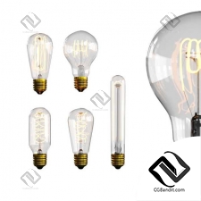 Техническое освещение Edison Bulb lamps
