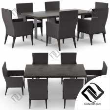 Стол и стул Table and chair Cadence