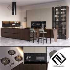 Кухня Kitchen furniture Poliform Shape EUROCUCINA