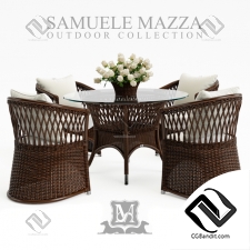 Стол и стул Table and chair Samuele Mazza Vega