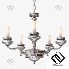 Подвесной светильник Remains Lighting Silverplate Chandelier