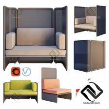 Coalesse - Lagunitas Lounge System Chair