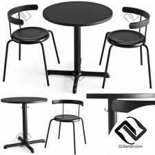 Стол и стул Table and chair Stensele Yngvar