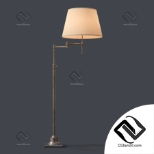 Торшер Floor lamps Restoration Hardware Library Swing