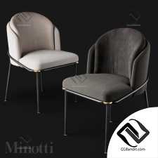 Стул Chair Minotti Fil noir