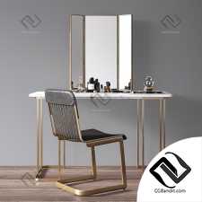 CB2 Dressing table set