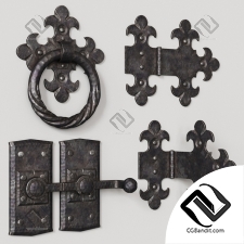 Дверные элементы Wrought iron door elements