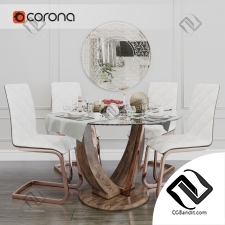 Стол и стул Table and chair Garda decor