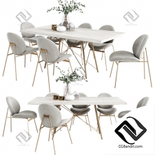 Стол и стул Table and chair West Elm 32