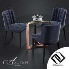 Стол и стул Table and chair Bespoke Dining,Cino