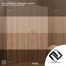 Wood material Материал дерево / сосна массив - set 51