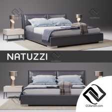 Кровати Bed Natuzzi Fenice