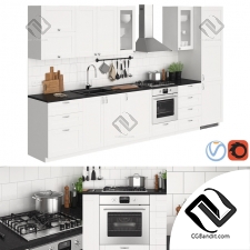 Кухня Kitchen furniture Ikea Metod Savedal