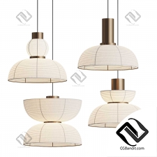 Подвесной светильник Retro Wabi Sabi Japanese