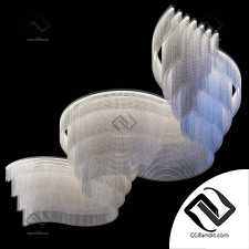 Потолочный светильник Masiero GALASSIA R1 DBL