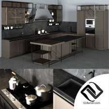 Кухня Kitchen furniture Frame Snaidero