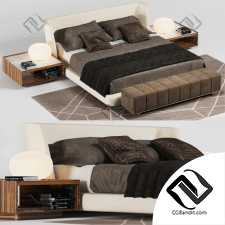 Кровати Bed Minotti Creed