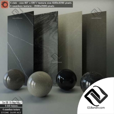 Материал Камень Stone Slab & Seamless texture 354