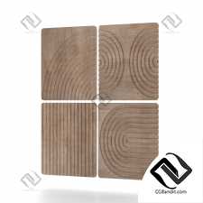Wood Carved Wall панель Panel