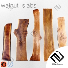 Столы Table Walnut Slabs