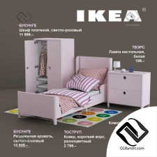 Детская кровать IKEA set