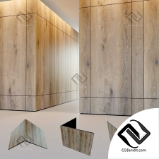 Wooden wall panel
