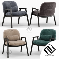 Кресло Armchair Baltimora velvet Calligaris