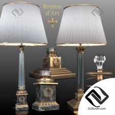 Настольные светильники Table lamps 987bis,85bis Bronze d'Art Francais