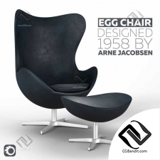 Кресла Egg by Arne Jacobsen