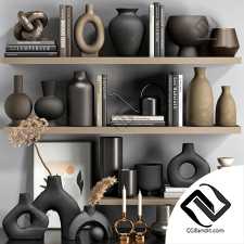 Декоративный набор Decor set with vases 35