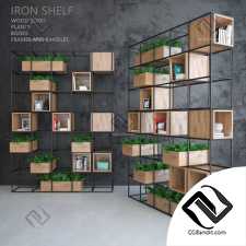 Железная полка Iron shelf