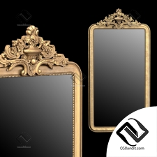 Зеркала Mirrors LOUIS PHILIPPE GILT LEANER